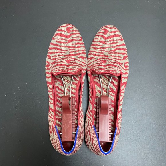 Rothy's The Loafer Red Zebra Size 6 - Picture 1 of 6